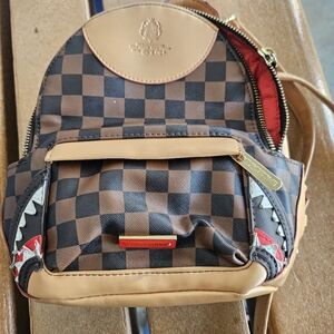 SPRAYGROUND Handbag, Shark Sprayground, Please Read, Broken Zipper